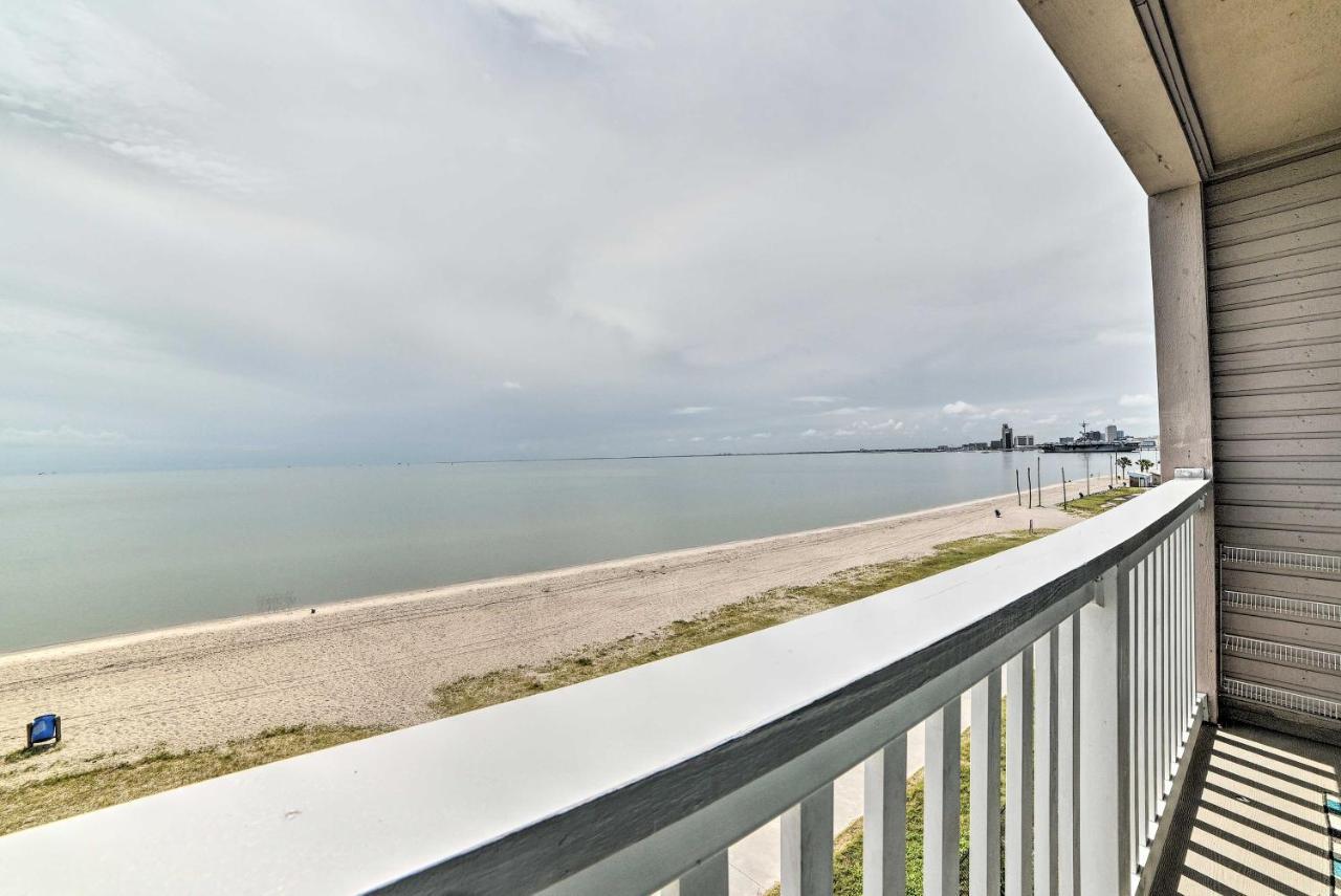 Updated Front Beach Condo With Resort Amenities! Corpus Christi Exterior photo