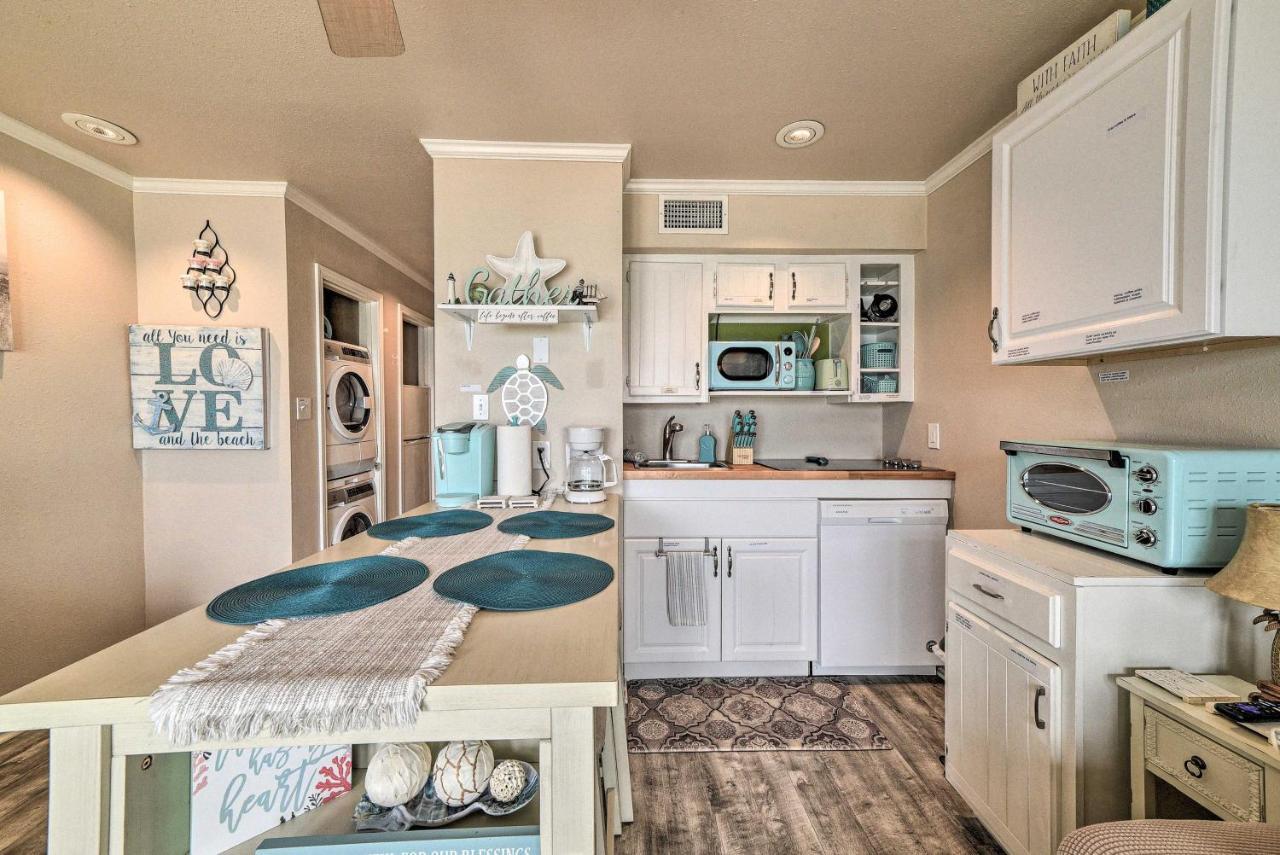 Updated Front Beach Condo With Resort Amenities! Corpus Christi Exterior photo
